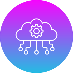 cloud computing icona