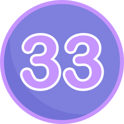 Thirty three icon