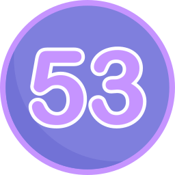 Fifty three icon