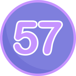 Fifty seven icon