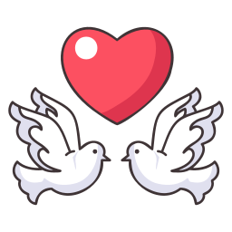 love and romance icon