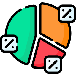 diagramme circulaire Icône