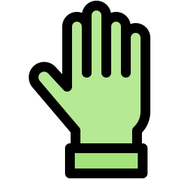 Winter gloves icon