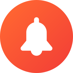 Notification bell icon