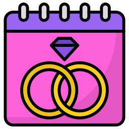 Wedding date icon