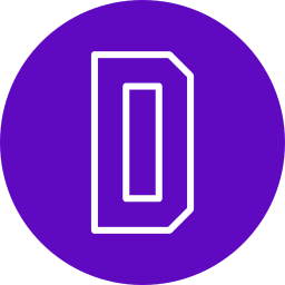 Letter D icon