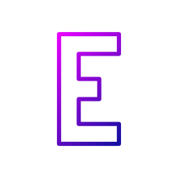 Letter e icon