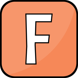 文字f icon