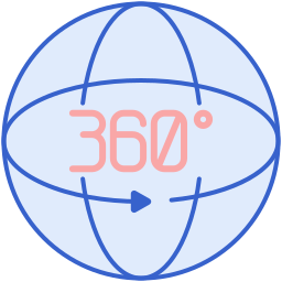 360度 icon