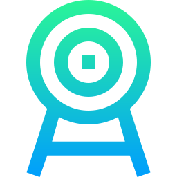 Shooting target icon