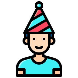 Birthday boy icon