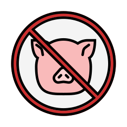 No pork icon