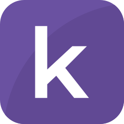 文字k icon