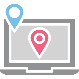 geographisches positionierungs system icon