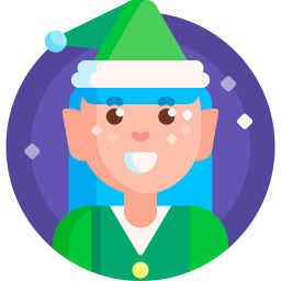 christmas elf icon