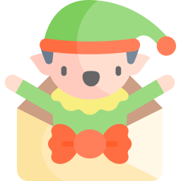 christmas elf Ícone