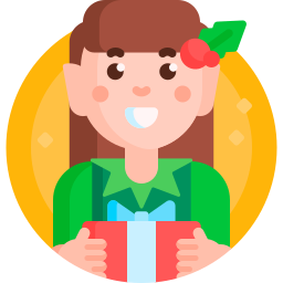 christmas elf icon