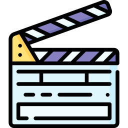 clapperboard icon