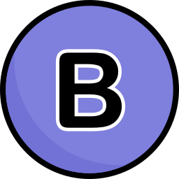 문자 b icon