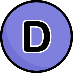 Letter D icon