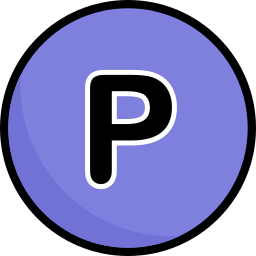 Letter P icon