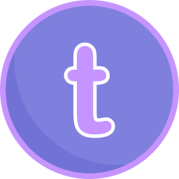 Letter T  icon