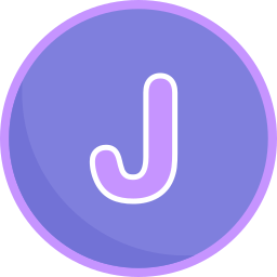 Letter j icon