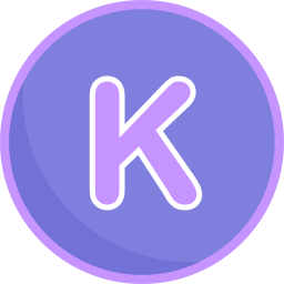 편지 k icon