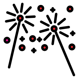 vuurwerk icoon