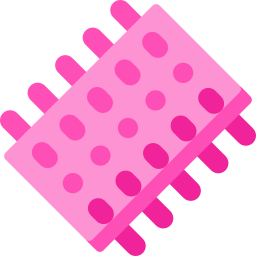 Hair roller icon