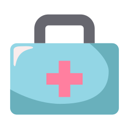 First aid kit icon