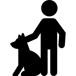 Man and Dog icon