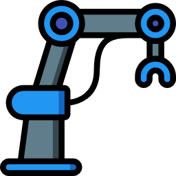 Mechanical arm icon