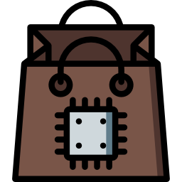 Shopping bag icon