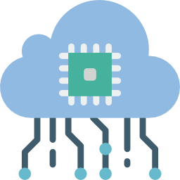 Cloud computing icon