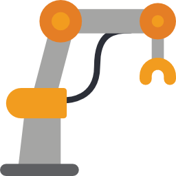 Mechanical arm icon