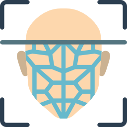 Facial recognition icon