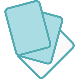 Flash card icon