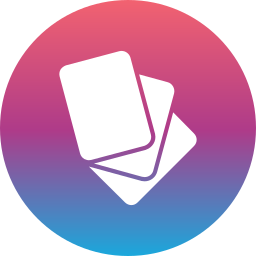 Flash card icon