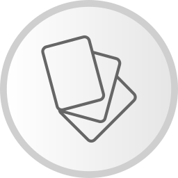 Flash card icon