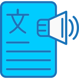 Text to speech icon