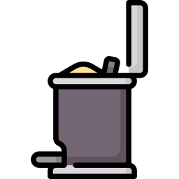 Garbage can icon