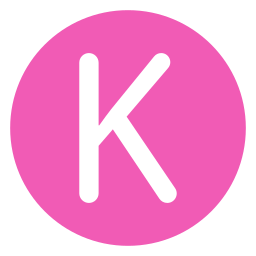 Letter k icon