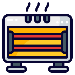 elektrische verwarming icoon