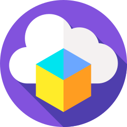 Cloud storage icon