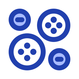 Cloth button icon