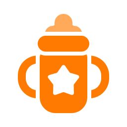 Pacifier bottle icon