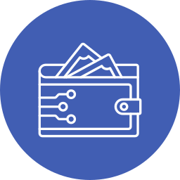 Digital wallet icon