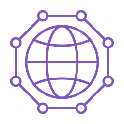 globales netzwerk icon