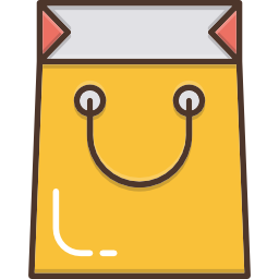 Shopping bag icon